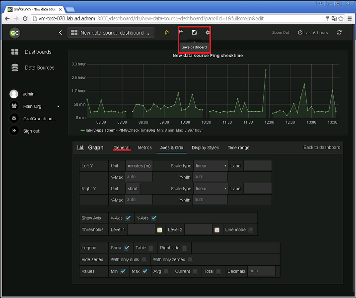 Configure your Graph