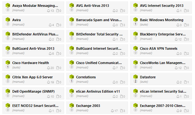 Monitoring Packs