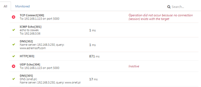 IPSLA Operation Status